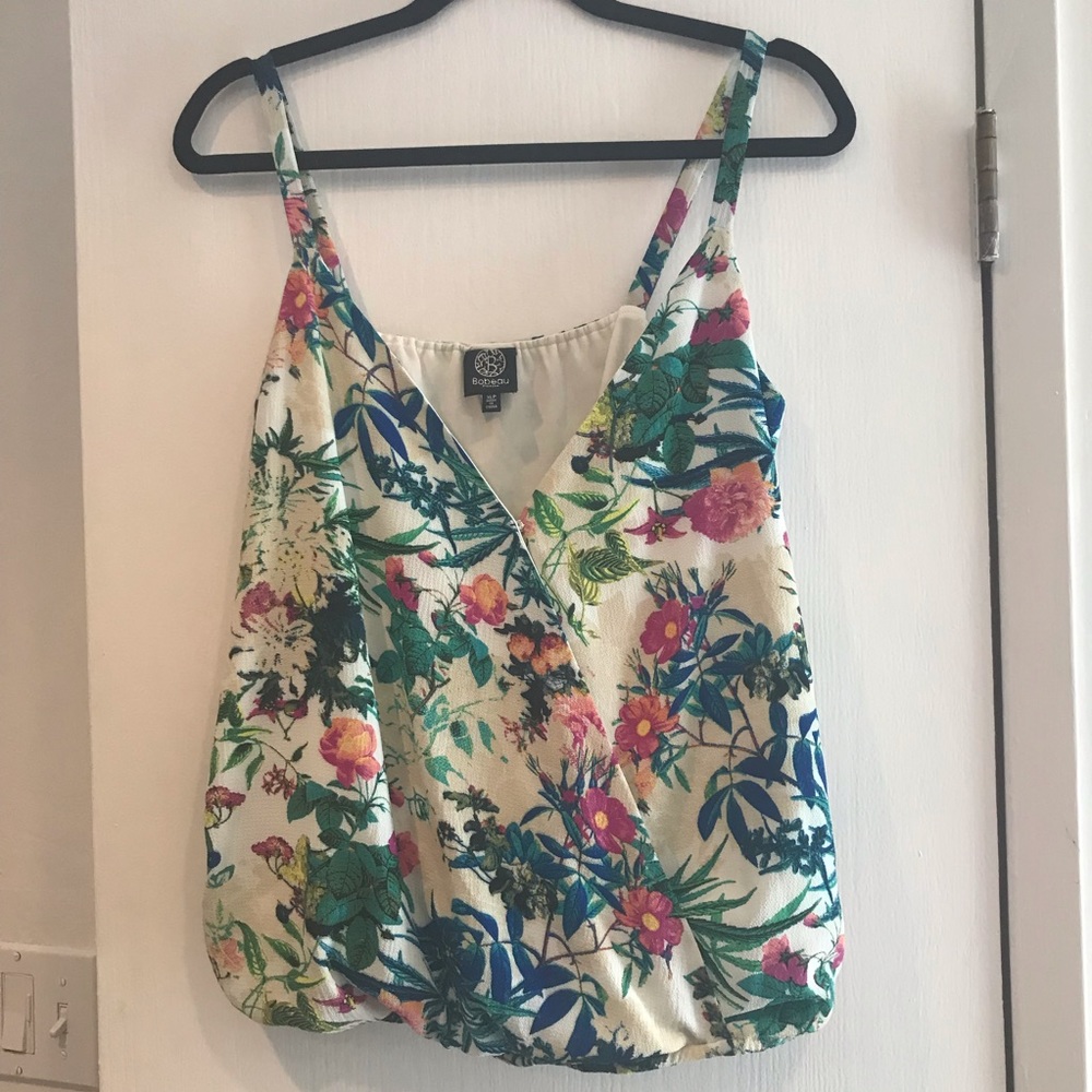 Floral strappy tank, XL petite, great for summer!